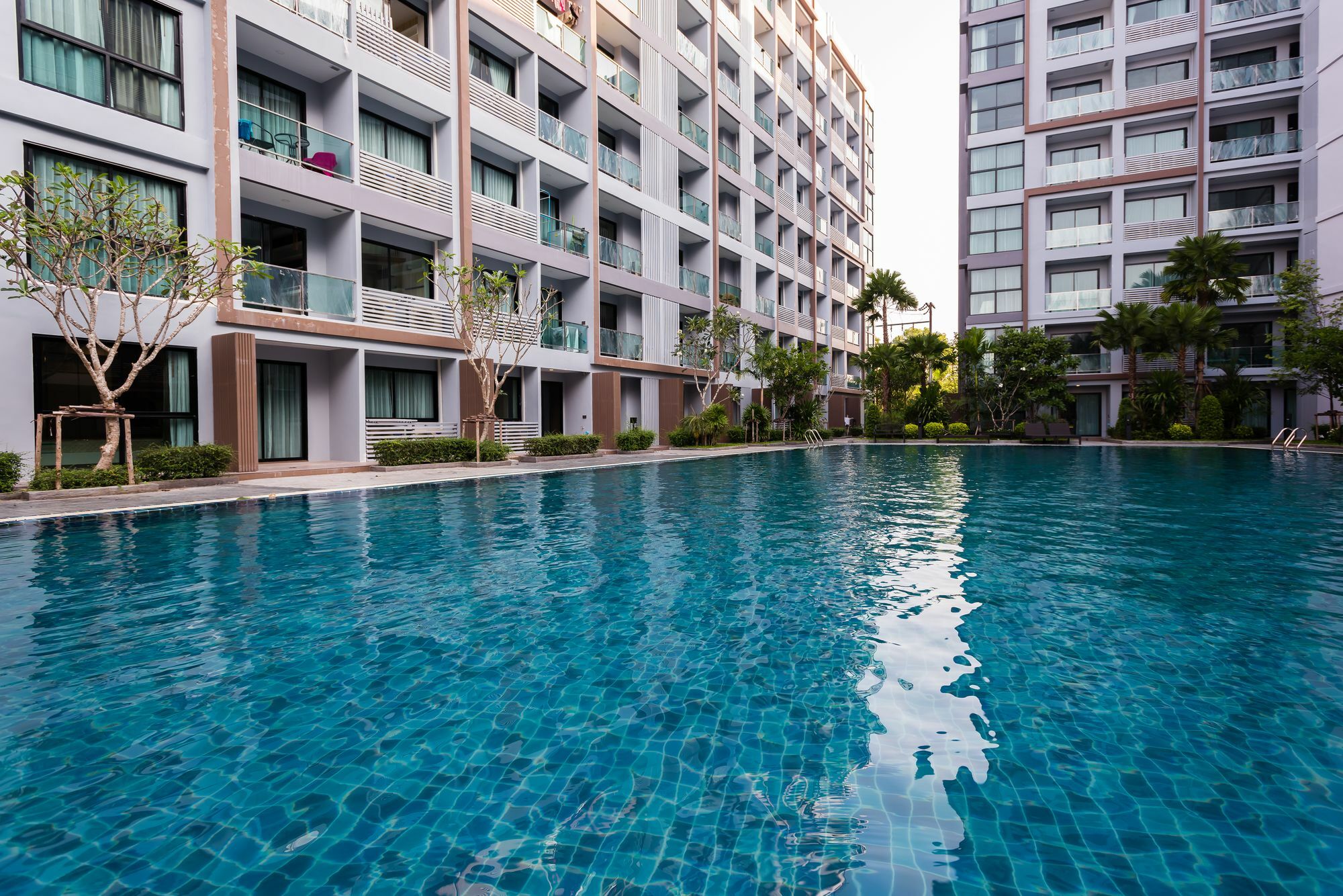 Dusit Grand Park Lejlighed Jomtien Beach Eksteriør billede