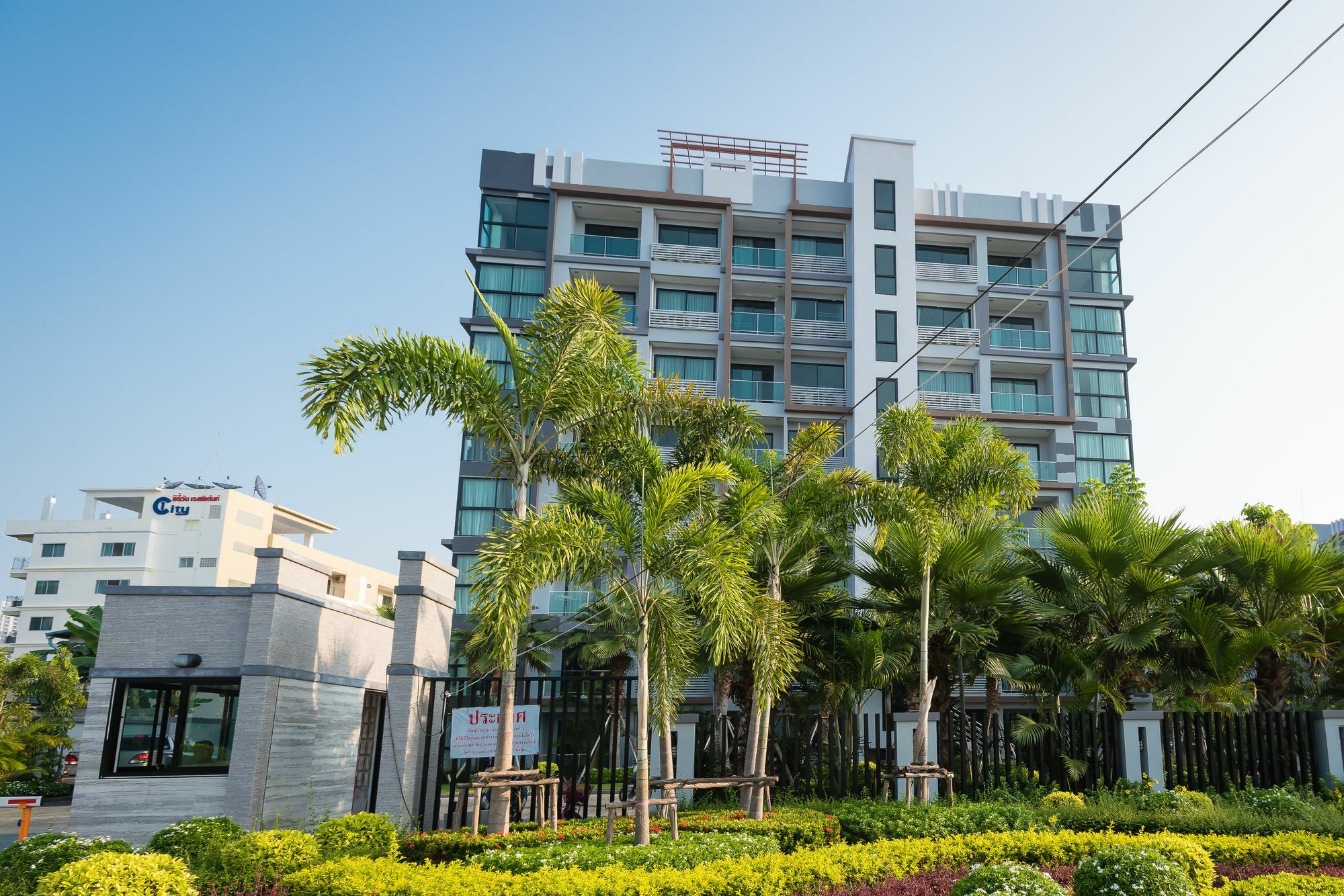 Dusit Grand Park Lejlighed Jomtien Beach Eksteriør billede